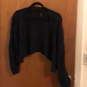 Lane Bryant Glittery Shrug